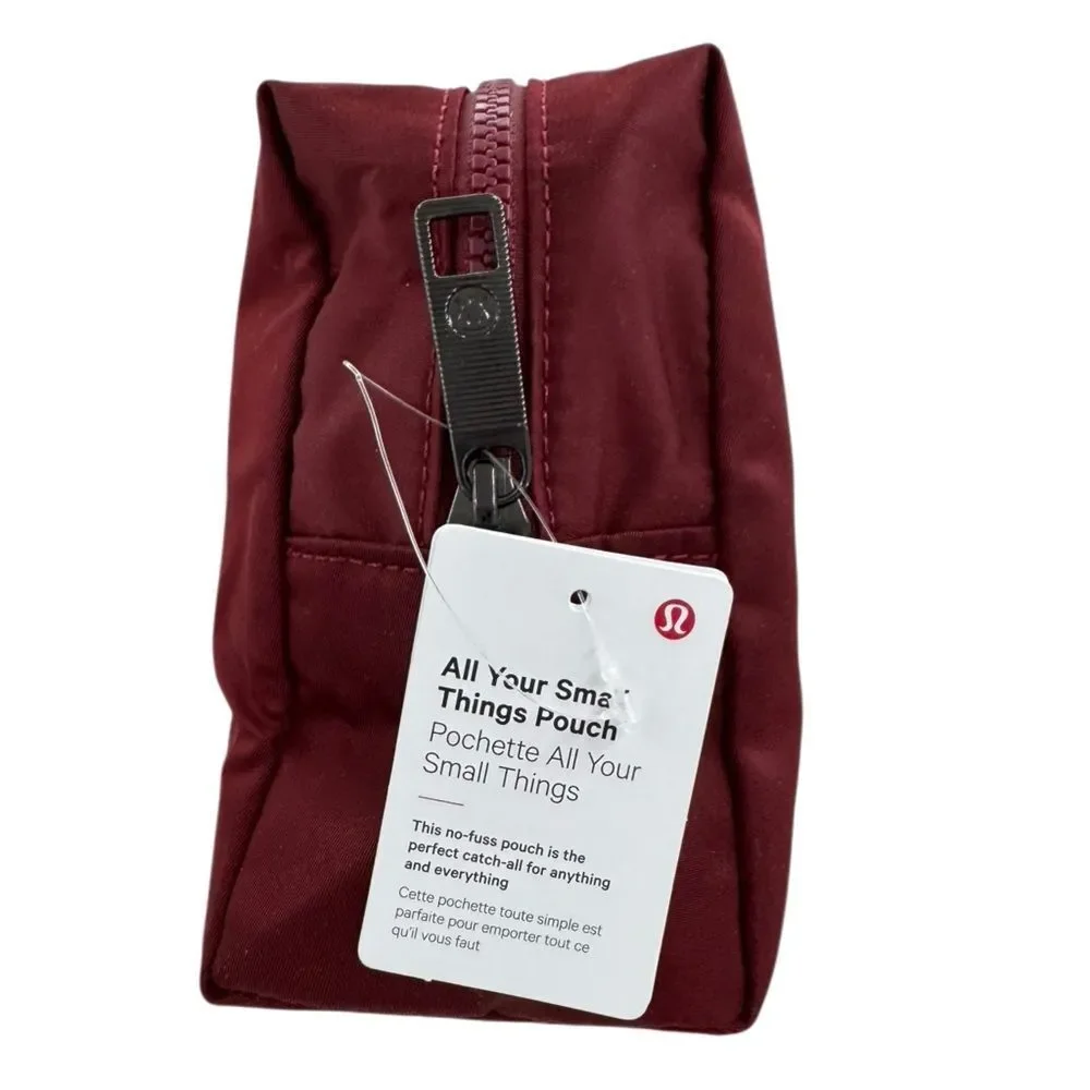 Lululemon All Your Small Things Pouch 4L Roman Red